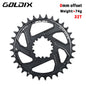 0/3/6mm Offset Goldix Chainring Narrow Wide Direct Mount for SRAM MTB