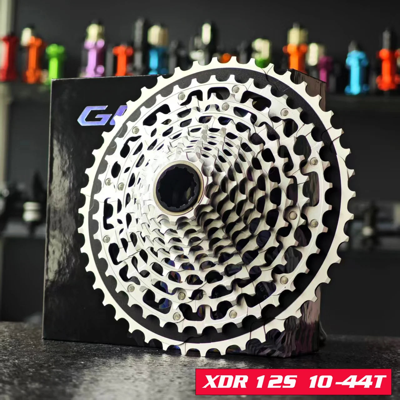 GOLDIX XDR 12 Speed Road Cassette Ultralight K7 for SRAM Electronic - EXPROTAS