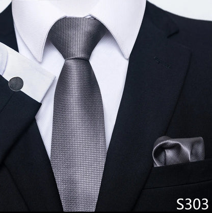 EXPROTAS Tie Pocket Square 8cm Wedding Formal Men’s Accessories