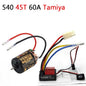 RC Car 540 Brushed Motor ESC Combo 55T 45T 35T 60A for 1/10 Crawler