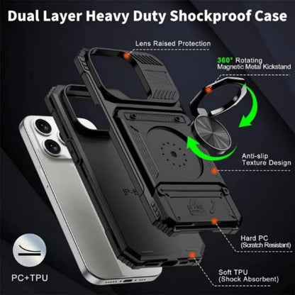 Ring Kickstand Wallet Case for Samsung S23FE S24 S25 A14-A55 Heavy Duty