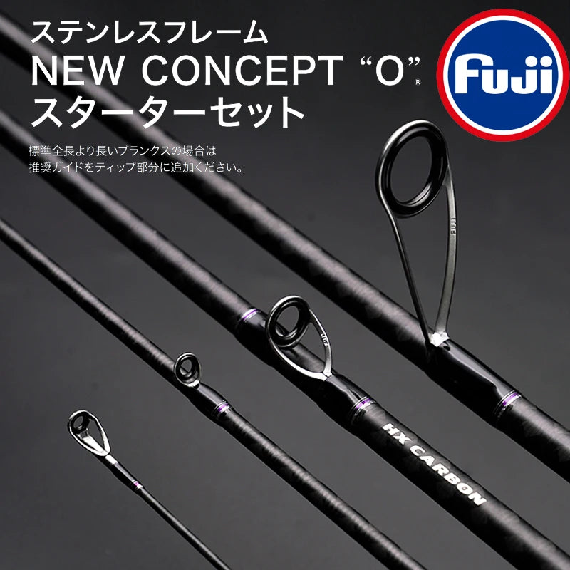 PURELURE SHARPEN Travel Rod XF/MF Action Spinning Casting Rod w/ FUJI Parts
