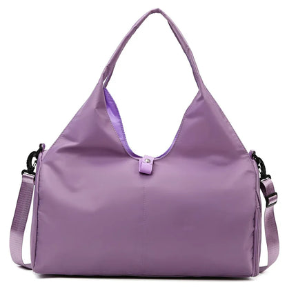 Yoga Mat Gym Bag For Women Sports Handbags Travel Fitness Tote Bag Yoga Swimming Shoulder Bag Large Capacity With Shoulder Strap-EXPROTAS