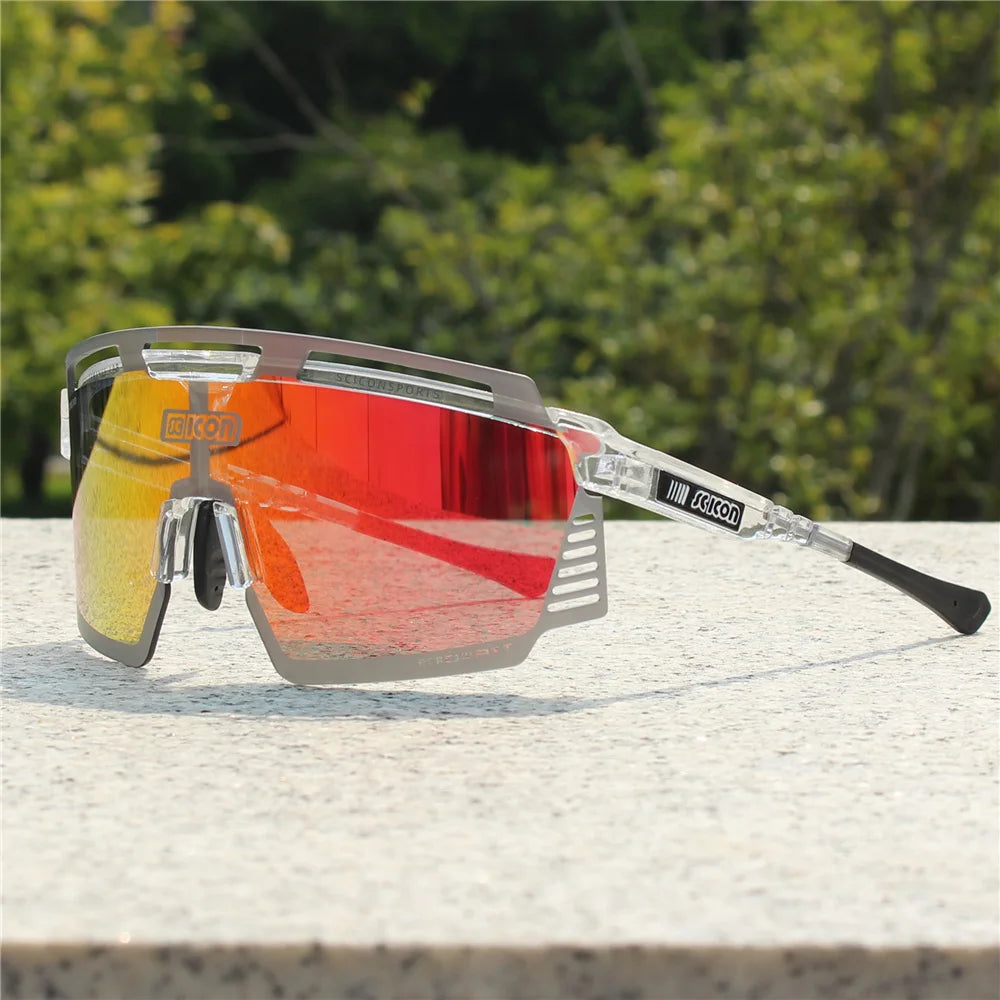 Scicon Photochromic Cycling Sunglasses MTB Road Bike Sports Eyewear Men Women