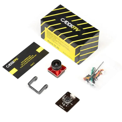 Caddx Ratel 2 V2 FPV Camera, 2.1mm Lens, 16:9/4:3 NTSC/PAL Switchable, Micro Drone