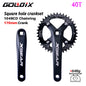 GOLDIX 104BCD Square Taper MTB Crankset Single Chainring 170mm Forged Alloy - EXPROTAS