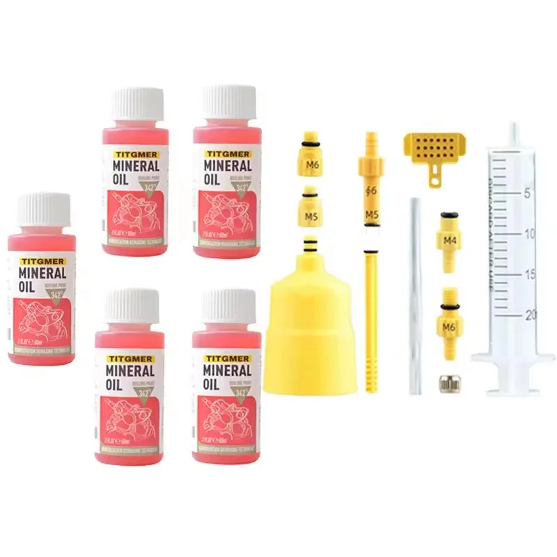 Hydraulic Disc Brake Oil 60ml for Shimano Tektro Mineral Fluid