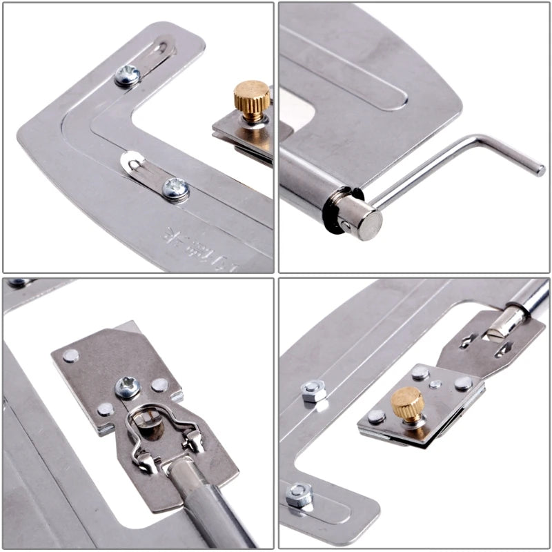 Fishing Hook Line Tying Tool Semi-Automatic Stainless Steel Tier Device