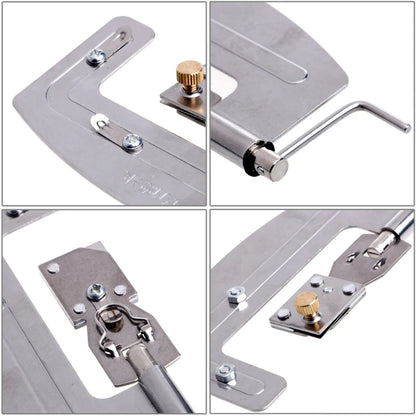 Fishing Hook Line Tying Tool Semi-Automatic Stainless Steel Tier Device