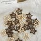 20Pcs Y2K Silver Star Hair Clips Snap Barrettes for Girls Accessories