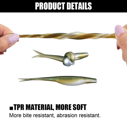 Fishing Lure Spinpoler Soft Swimbait for Bass Pike Zander Perch 5 Inch
