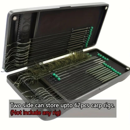 Magnetic Carp Rig Organiser Box Multi-Compartment Tackle Case Ronnie Rigs