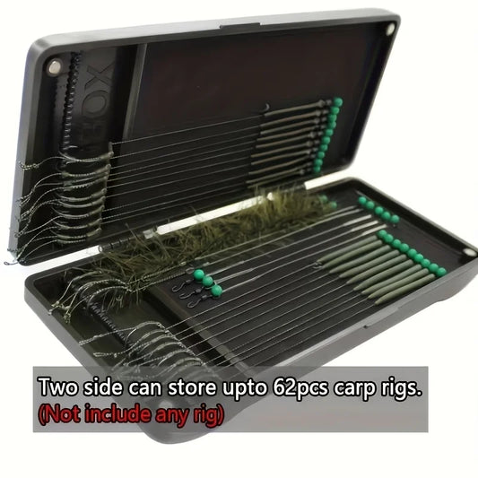 Magnetic Carp Rig Organiser Box Multi-Compartment Tackle Case Ronnie Rigs