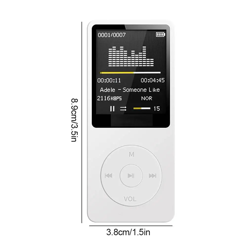 Portable MP3 Player Bluetooth Music Player for Travel Personal Use