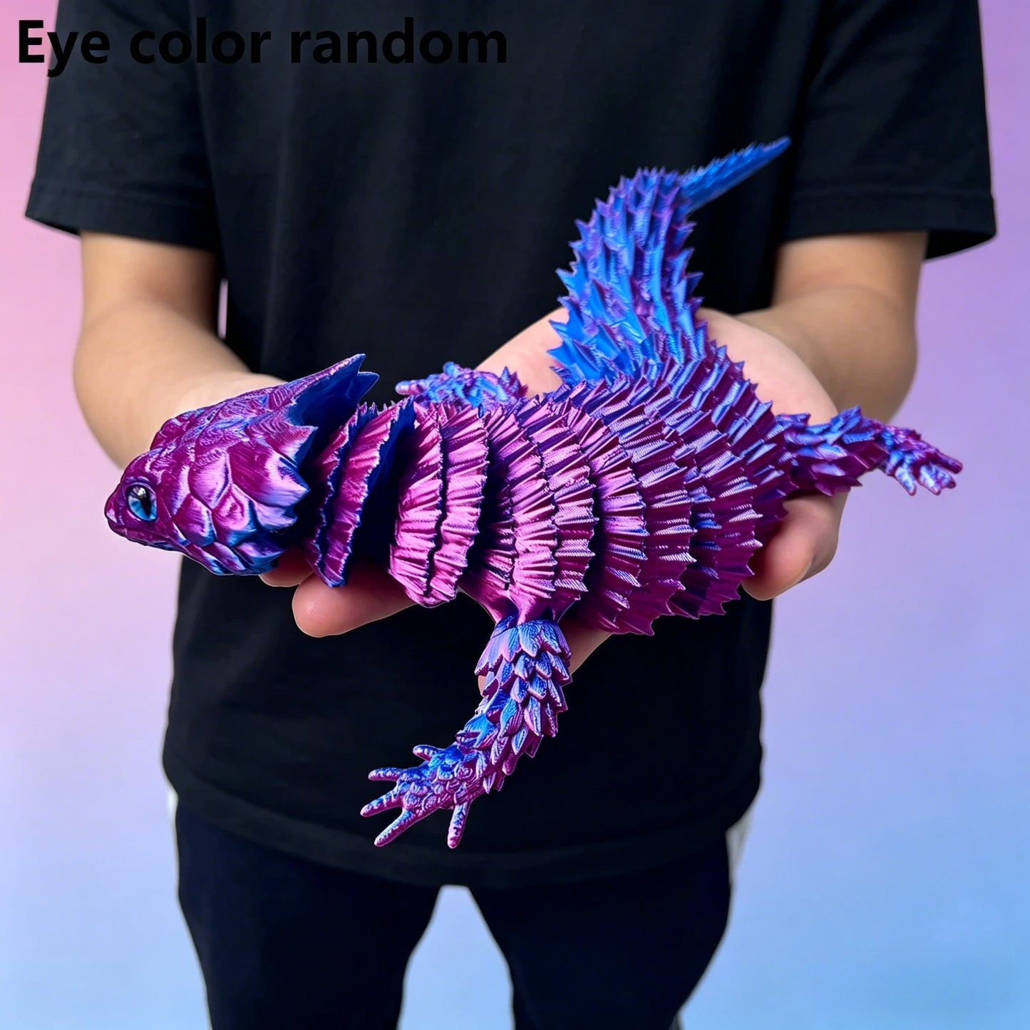 Creative Desk Plants 3D Printed Lizard Statue Ornament for Home Decor