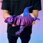 Creative Desk Plants 3D Printed Lizard Statue Ornament for Home Decor