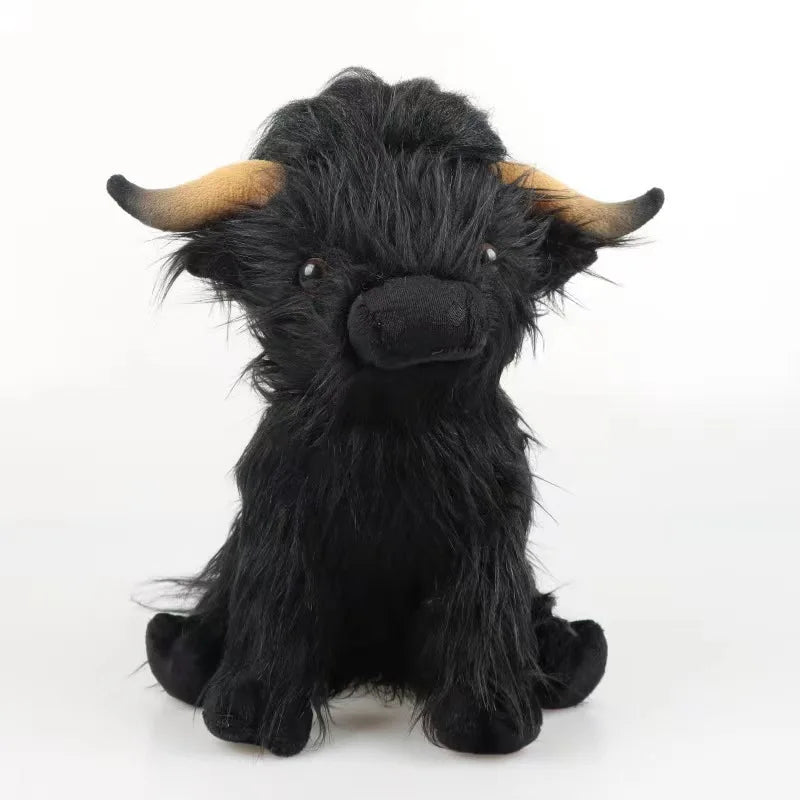 Highland Cow Plush Soft Stuffed Animal Doll Home Decor Toy 29cm