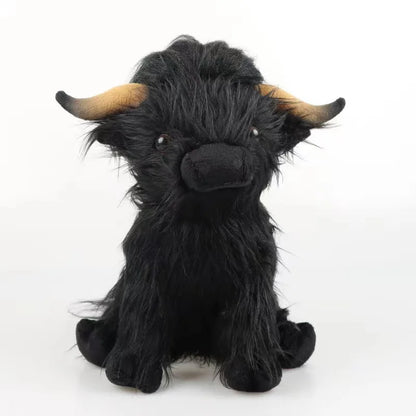 Highland Cow Plush Soft Stuffed Animal Doll Home Decor Toy 29cm