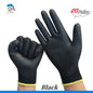 10/20 Pairs Safety Work Gloves PU Coated Grip Builders Gardening Black