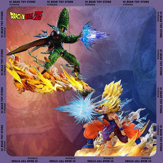 Dragon Ball Z Goku Gohan Cell Super Saiyan PVC Action Figure Anime Model Toy