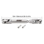 1/10 RC Drive Shaft Metal Upgrade Parts for Crawler SCX10 TRX4 Redcat