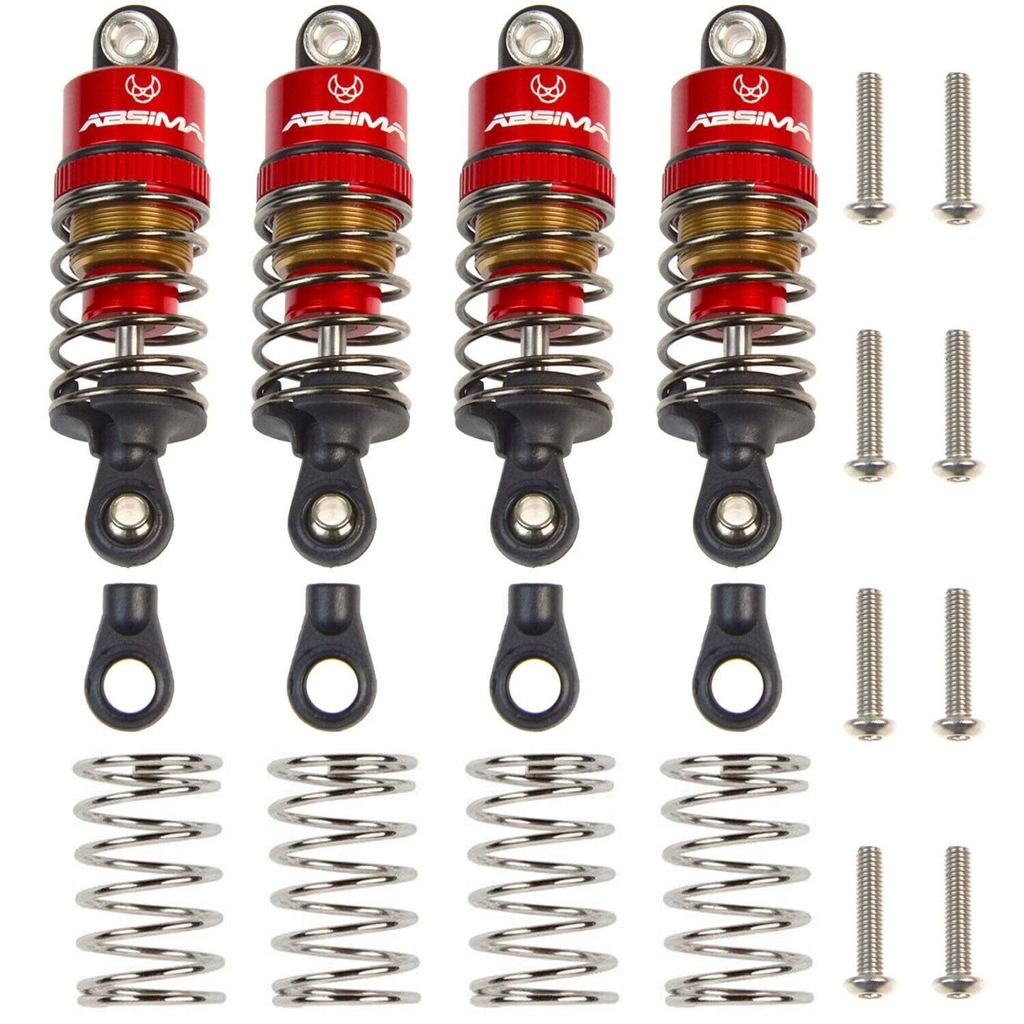 Shock Absorbers For Tamiya TT-01 TT-02 M05 M06 WR-02 RC Aluminum Damper Parts