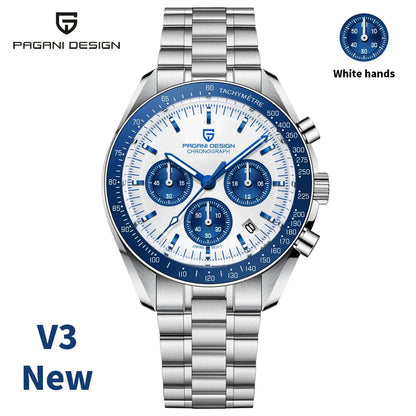 PAGANI DESIGN 2024 New Men's Watches Top Luxury Quartz Watch For Men Auto Date Speed Chronograph AR Sapphire Mirror Wrist watch-EXPROTAS
