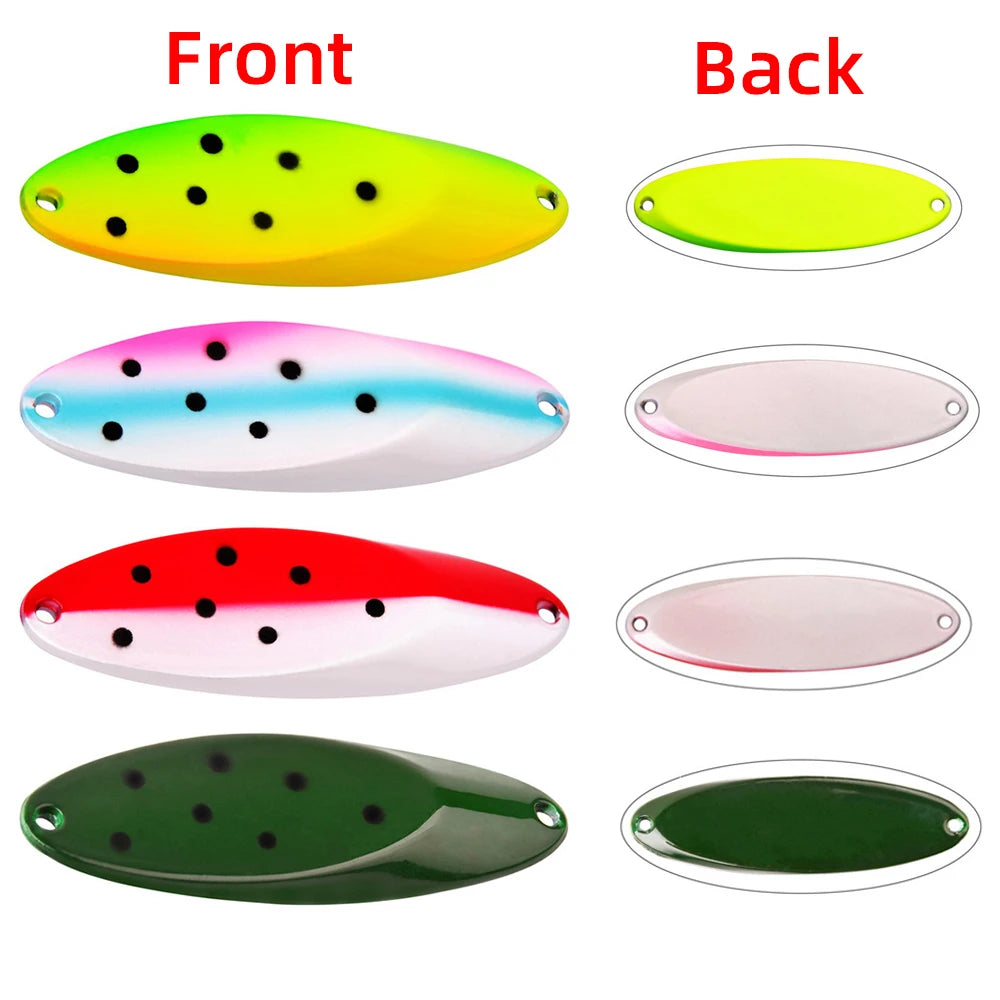 Box Treble Hooks 5PCS Gold Fishing Tackle Set with Sequins