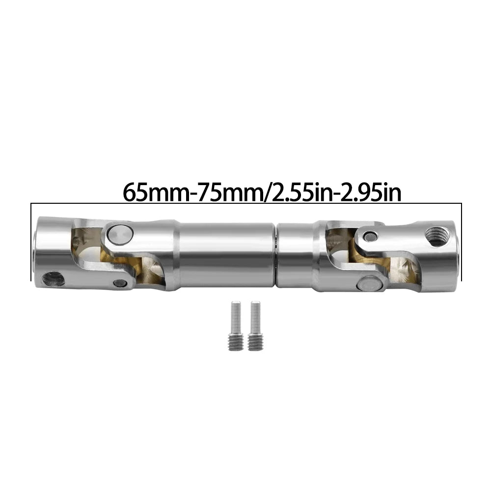 1/10 RC Crawler Metal Internal Spline Driveshaft w/ Universal Joint - EXPROTAS