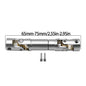 1/10 RC Crawler Metal Internal Spline Driveshaft w/ Universal Joint - EXPROTAS