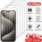 Tempered Glass Max Screen Protector for iPhone 18 17 16 15 14 13 Plus Mini