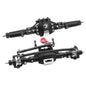 CNC Aluminum Diamond Front & Rear Axle for 1/10 RC Crawler Axial SCX10 II 90046/90047 - EXPROTAS