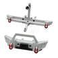1/10 RC Crawler Metal Front & Rear Bumper Set w/ LED for Axial SCX10 III - EXPROTAS