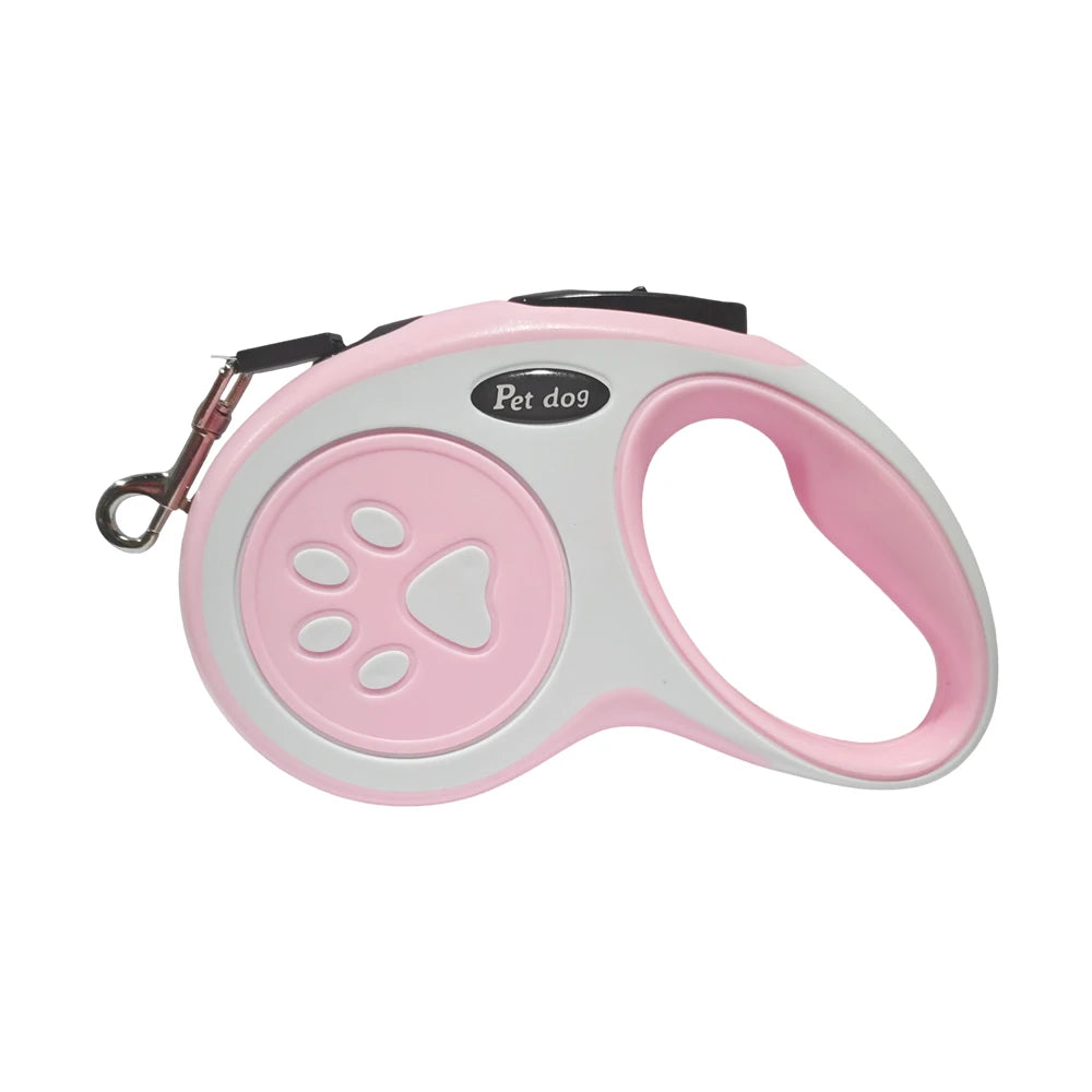 Retractable Nylon Rope Leash for Small Medium Large Dogs 3m 5m