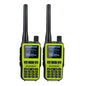 2PCS Baofeng Dual Band Mini Walkie Talkie 5W Radio Air Band Compact