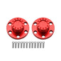 1/10 RC Crawler Metal Wheel Center Dust Caps 6-Hole for 1.9" & 2.2" Wheels - EXPROTAS
