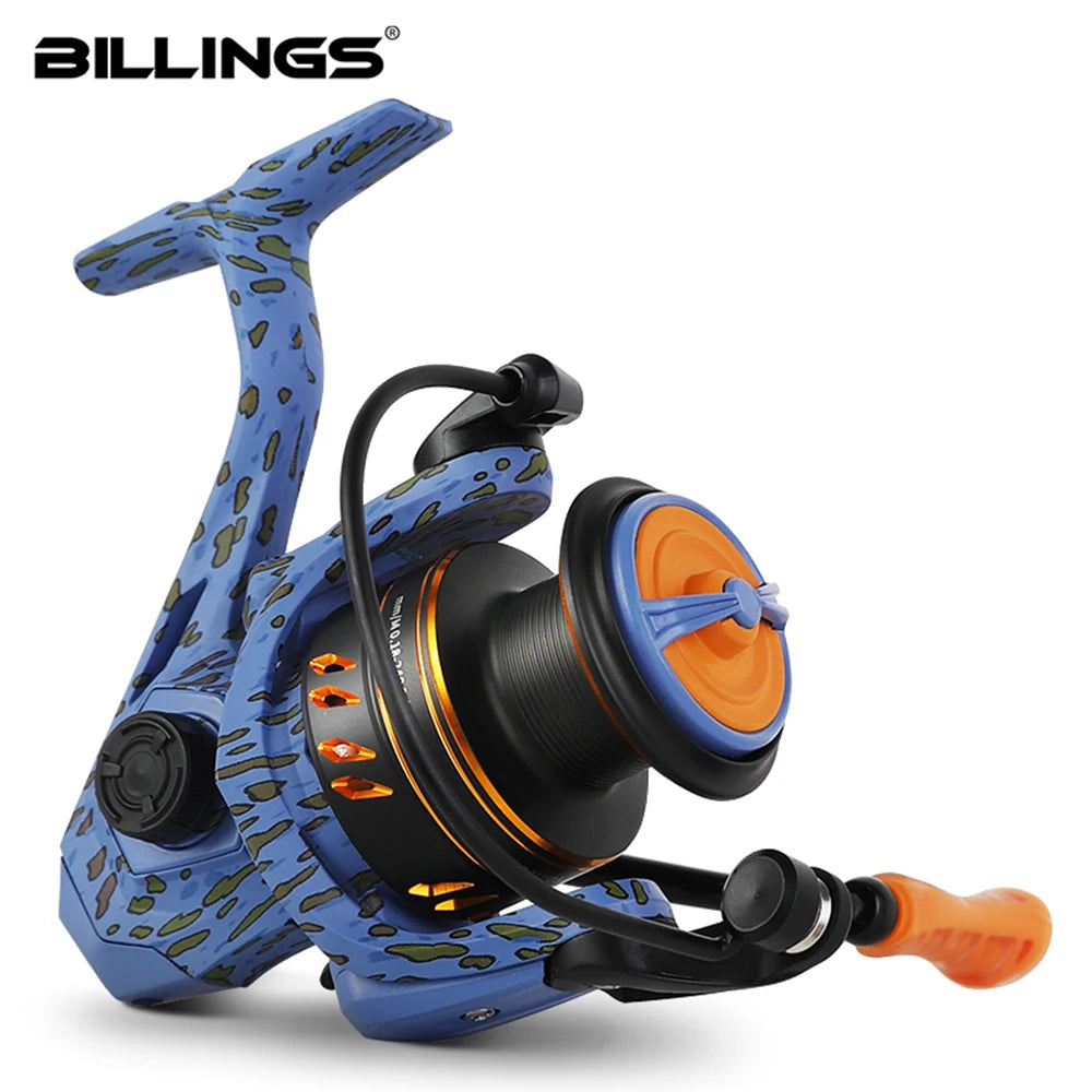 Spinning Reel 2000-5000 Billings 10kg Max Drag Fresh Saltwater Fishing