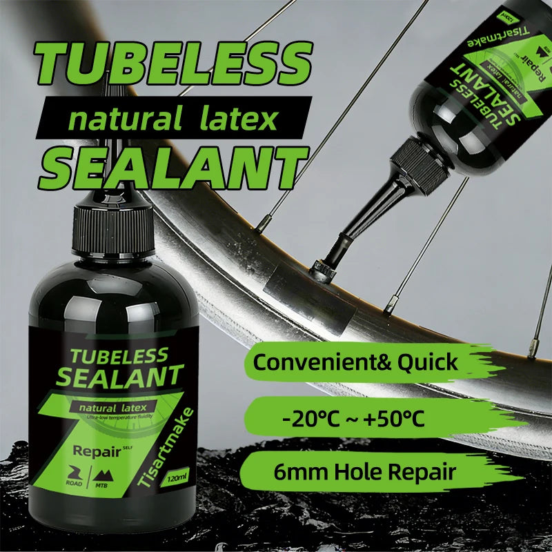 Latex Tubeless Tyre Sealant MTB Road Gravel CX Bicycle Puncture Repair Fluid