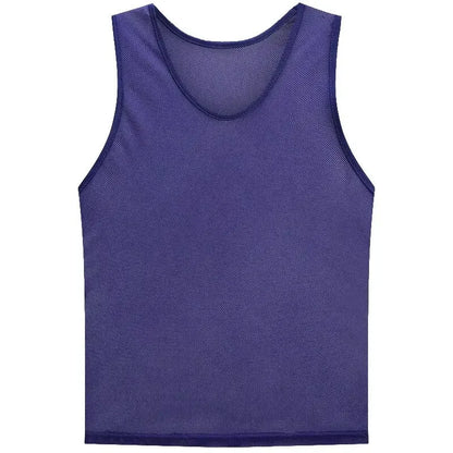 12PCS Kids Quick Dry Basketball Soccer Training Bibs Jersey Pinnie Vest