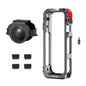 Flymile X5 Metal Cage Case for Insta360 X5 Aluminum Frame Lens Cover