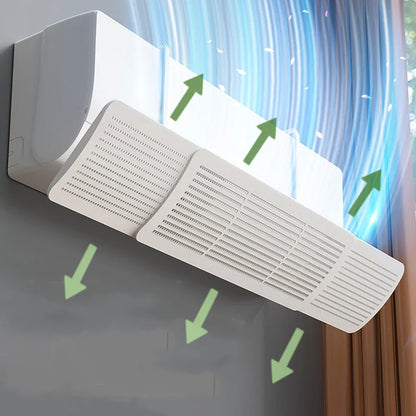 Direct Blowing Shield Air Conditioning Windshield Baffle Wind-proof Deflector