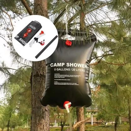 Outdoor Camping Shower Water Bag Folding Picnic Water Storage Container