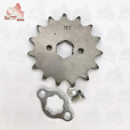 520 Front Engine Sprocket 10T 15T-20T 20mm ID for Honda Lifan Zongshen Pit Bike