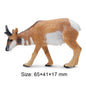 Toymany Simulation Cougar Wildlife Animal Model Mini Figures Figurines