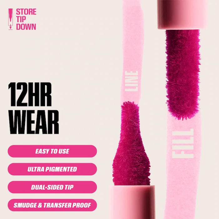 Nude Matte Waterproof Lip Liner Pencil Velvet Long Lasting Makeup for Woman