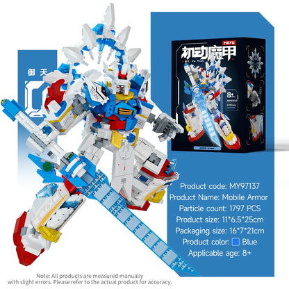 Cool Mecha Building Blocks Action Figures for Boys Gifts