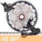 Mountain Bike Chain 9 Speed Bicycle Groupset Shifter Derailleur HG Hub