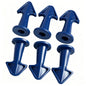 3/6Pcs Caulking Nozzle Applicator Finishing Grout Silicone Tile Spatula