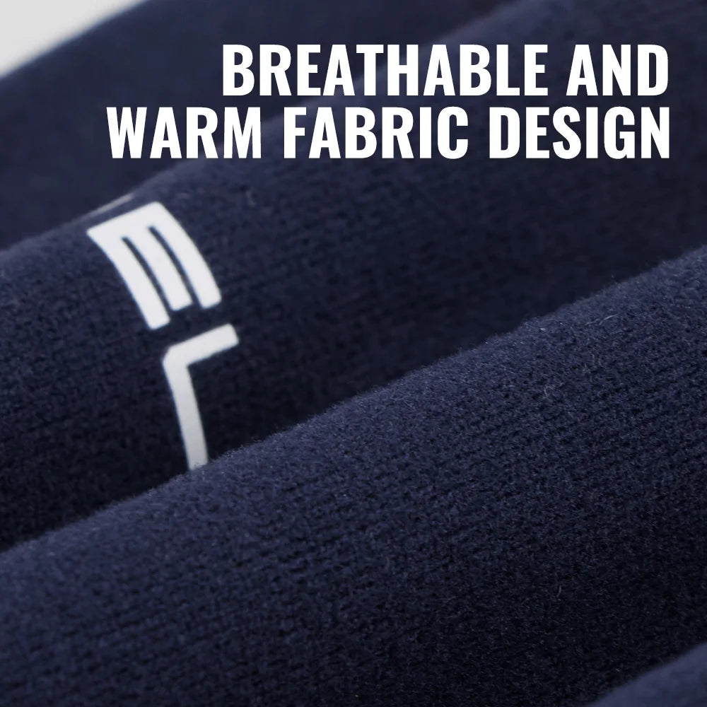 Winter Neck Gaiter Scarf Face Cover Fleece Windproof for Men Women