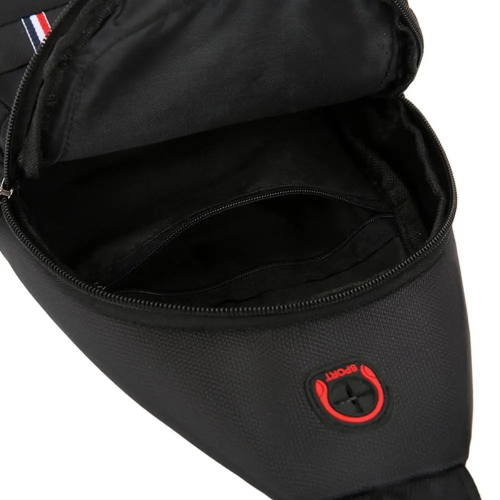 Men Messenger Bag Waterproof Oxford Crossbody Travel Shoulder Bag Large Capacity
